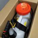 Battery Powered Backpack Sprayer - 4.2 Gallon, 8 Nozzles, 100PSI Cutoff, Long Battery Life, Wide Mouth, High-Pressure Spray Hose, Trigger Lock, Pressure Knob Controller