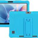 Case for Fusion5 FWIN232 Plus / 232 Pro N5 Tablet 10.1 inch,Soft Silicone Protector Cover,Kids Friendly,Adjustable Stand Tablet Cover,4 Corners Thicken Shockproof,Blue