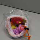 XY-WQ Bath Toys No Hole, for Infants 6-12& Toddlers 1-3, No Hole Bathtub Toys (Dinosaur, 6 Pcs with Mesh Bag)