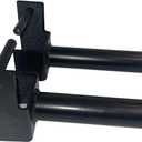 Fitvids 3x3 Power Rack with Accessories | 1000 Lb Capacity Squat Cage, J-Hooks, Safety Arms & Weight Plate Holder Storage