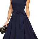 DRESSTELLS Women's Cocktail Dresses, Formal Wedding Guest Church Modest Graduation Party Prom Dress 2025 XXL