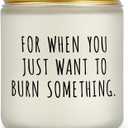 Relaxation Gifts for Women Men, Funny Calm Down Gifts for Friend Coworker Boss Mom Sister Work Bestie, Relaxing Gift for Birthday Christmas Retirement Graduation, Calming Lavender Scented Candle