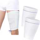 2 PCS Catheter Leg Bag Holder Stay in Place Urine Bags for Legs Catheter Bag Holder Catheter Supplies for Men or Women, Catheter Stabilization Device (Large)