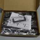 Ravinte 30 Pack Solid 3 Inch Center to Center Slim Square Bar Drawer Handles Kitchen Cabinet Handles Black Drawer Pulls Kitchen Cabinet Hardware Matte Black Dresser Pulls for Cupboard