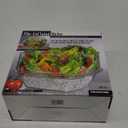 Prodyne Acrylic Flip Salad On Ice Bowl with Lid, 2pc Set, 10", Clear