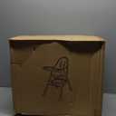 Baby High Chair, 6 in 1 Convertible High Chairs for Babies and Toddlers, Toddler Feeding Chair with Double Removable Tray, Adjustable Footrest & Machine Washable Cushion（Light Gray）