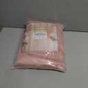 Dusty Rose Polyester Backdrop Curtains 2 Panels 5ft x 10ft Photo Shoot Background Drapes for Wedding Party Bridal Shower Engagement Decorations