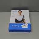 Velpeau Arm Sling Shoulder Immobilizer for Women and Men, fit Left or Right Arm - Rotator Cuff Support Brace - Medical Sling for Shoulder, Clavicle, Elbow Injury (Comfort type, Large: Bust 33.5-41)