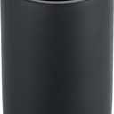 Resin Bathroom Tumbler Cup, Bathroom Water Cup, Tooth Brushing Holder, Makeup Brushes Holder Pen Container Organizer for Bathroom or Office, Vanity Countertop, Matte Black