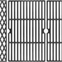 Hisencn Cooking Grates for Dyna Glo DGH450CRP DGH450CRP-D DGF493BNP DGH474CRP Gas Grill, Cast Iron Cooking Grates Replacement Part for Dyna Glo 4&5 Burner Gas Grill