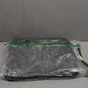 Boot Tray for Entryway Indoor, Heavy Duty Shoe Mat Tray 2 Packs, 16.7"x12.8" Waterproof Shoes Trays with Raised Edge, Outdoor Multi-Purpose Mats for Boots, Garden, Pets (Black)