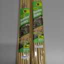 LJAAJSUV 20 Pcs - 18 inches Plant Stakes Natural Garden Bamboo Sticks for Indoor and Outdoor Plants, Plant Support Stakes for Tomatoes, Beans, Potted Plants. 2 Pack