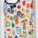 for iPhone 12 mini Case, Tropical Citrus&Cocktails Y2K, Military-Grade Drop Protection, Carnival Soft Slim TPU Protective Cover with Camera Protection for Women & Girls