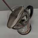 BAYKA 34oz 1 Liter French Press Coffee Maker, Coffee Lover Gifts Basket Set, Heat Resistant Thickened Borosilicate Glass Stainless Steel Brewer, Cold Brew Cafetera Teapot for Kitchen, Copper