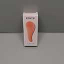 Crave Naturals Glide Thru Hair Brush - Detangler Brush for Curly, Straight, Wet or Dry Hair - Gentle Detangling Brusheses for Adults, Kids, Toddlers - Hair Accessories for Women, 7.5"x3" - Coral (1 Pack (Regular))