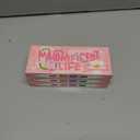 3 x Pastel Highlighters and Highlighter Set for School - 8 Assorted Colors, Dual Tip 4-Pack with No-Bleed Quick Dry Ink, Chisel & Bullet Tips (Dopamine)