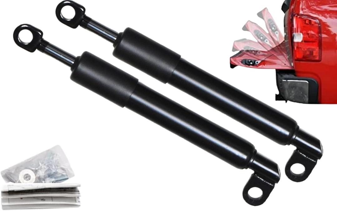 Pickup Tailgate Assists Compatible with Toyota N400 Tacoma 2024-present not for N300 Shock Lift Supports Rear Gas Dampers Springs Kit No-Drill Bolt-on