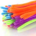 Essentials By Leisure Arts Chenille Stems Neon, 12 Inch 6mm, Bendable Craft Pipe Cleaners for DIY Projects, Dolls, Ornaments, Jewelry, and Decorations, 100 Pack