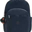 Kipling Women's Seoul Extra Large 17 Laptop Backpack, Durable, Roomy with Padded Shoulder Straps, Bag, Blue