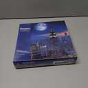 Pintoo Jigsaw Puzzles 1000 Piece for Adults - Moon Night Series - New York Building Beautiful Plastic Puzzle for Home Decor Zero Dust Easy Storage [H2653]