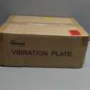 TISSCARE Vibration Plate Exercise Machine Mini Vibrating Plates for Lymphatic Drainage and Weight Loss, 400Lbs Capacity Full Body Power Shake Workout Platform for Home Cardio Fitness