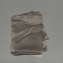 ZIMASILK 100% Pure Mulberry Silk Pillowcase for Hair and Skin Health,Soft and Smooth,Both Sides Premium Grade 6A Silk,600 Thread Count,with Hidden Zipper,1pc (Queen 20''x30'', Gray)