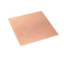 24 Gauge 99.9% Pure Copper Sheet, 1 Pcs (0.02" x 7.9" x 7.9") Copper Plates Brass Plates for Jewelry, Crafts, Repairs, Electrical
