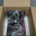 Kalium Porch Wall Lights Outdoor, Waterproof Lanterns with Frame and Clear Glass Shade, Exterior Front Porch Light Matte Black Wall Sconce, Modern Mounted Lighting for Patio Entryway Hallway (1 PACK)