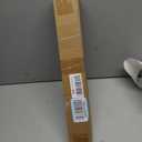 LazBlinds No Drill Bamboo Roller Shades, Whitewash B, 18" W x 24" H