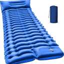 icepac Sleeping Pad Ultralight Inflatable Sleeping Pad for Camping，Built-in Pump, Ultimate for Camping, Hiking,Lightweight Inflatable Sleeping pad