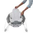 Ingenuity SmartBounce Automatic Baby Bouncer Seat with White Noise, Music, Toy Bar & 2 Plush Infant Toys, 0-6 Months Up to 20 lbs (Braden)