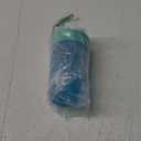 Owala Kids Insulation BPA-Free Plastic Tumbler with Spill Resistant Flexible Straw, Easy to Clean, Kids Water Bottle, Great for Travel, Dishwasher Safe, 15 Oz, Teal and Aqua (The Blues)