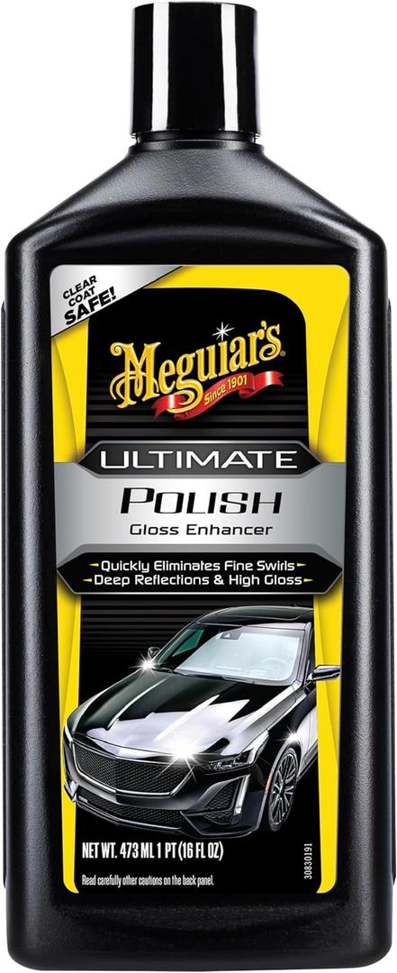 Meguiar's G19216EU Ultimate Car Polish Pre-Waxing Glaze 473ml. For deep reflections and maximum gloss