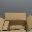 CAROTE 14 Pieces Knife Set with Block, Forged, High Carbon Stainless Steel Sharp Blade Block Knife Set, Dishwasher Safe Cutlery, Cream