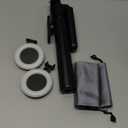 71 Auto Face Tracking Tripod for iPhone with Light,360 Rotating Phone Stand with Rechargeable Remote Control for TikTok Vlog Video Recording, Phone Tripod for Android Camera/GoPro/Ring Light (Black)