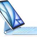 for iPad Air 11 inch Case with Keyboard (M4/M3/M2,2026/ 2025/2024), iPad Pro 11 (4th/3rd/2nd/1st Gen) & Air 5/4th,Magic-Style Magnetic Case Keyboard with Backlight, Multi-Touch Trackpad (Blue)