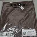 Amazon Essentials Men's Classic-Fit Wrinkle-Resistant Pleated Chino Pant (Big & Tall) (32W x 28L, Brown)