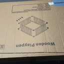 Baby Playpen Play Fence Gate Play Pen Wood Large,Playpens for Babies and Toddlers Kids Indoor,Baby Play Yards Gym