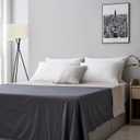 Waterproof Bed Cover, Queen & King Size (95"x 90", Grey/Beige), Lightweight Waterproof Furniture Protector Cover for Bed Couch Sofa, Reversible & Washable