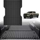 TripleAliners Truck Bed Mat Compatible with 2024 2025 2026 Toyota Tacoma Accessories 6FT Vehicle Perfectly Flush All Weather Protection TPE Heavy Duty Pickup Car Bed Cargo Mat
