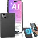 Ai Voice Recorder, Note Voice to Text Recorder W/Magnetic Case, App Control, Transcribe & Summarize with by Chatgpt, Support 112 Languages, 64GB Memory, Audio Recorder for Lectures, Meetings, Calls (black)