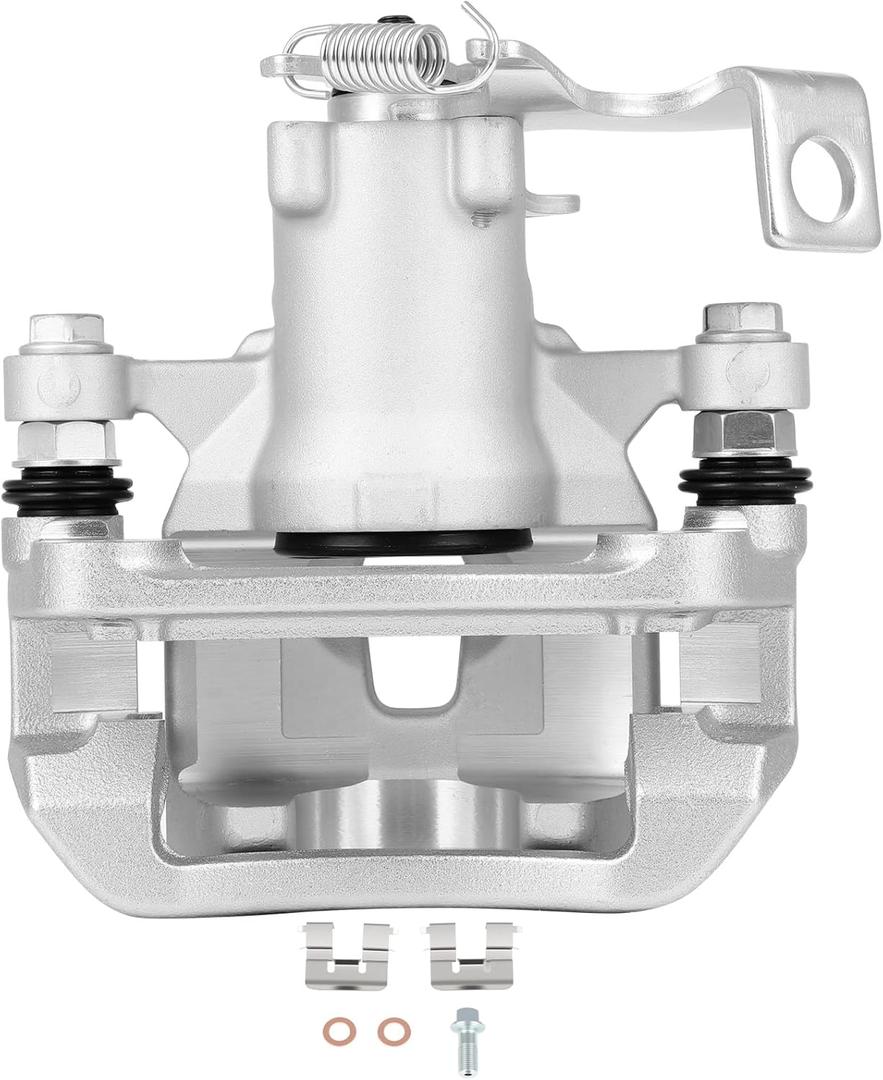 SCITOO Rear Right Brake Caliper With Bracket 19B6788 Compatible For Hyundai Elantra GT 13-17, For Hyundai Veloster 12-16, For Kia Forte 14-18, For Kia Forte Koup 14-16, For Kia Forte5 14-18