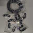 8AN PTFE Fuel Line Kit Nylon Braided PTFE Fuel Hose 20FT With AN8 Hose End Fitting For LS Swap EFI Fuel System