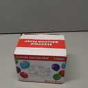 Electric Balloon Pump for Party Decorations  Portable Inflator, Auto Shutoff, Balloon Air Pump Dual Nozzle Rose Red 110V 600W