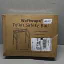 Toilet Rails - Toilet Safety Rail for Elderly Adults - Adjustable Bathroom Toilet Handles - Toilet Safety Frame & Rails - Toilet Grab Bars for Senior, Handicap & Disabled,Fits Most Toilets