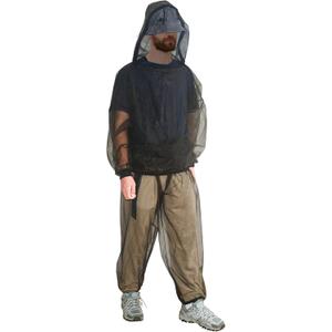 Mosquito Suit - Net Bug Pants & Jacket with Hood - Mesh Bug Suit for Outdoor Protection from Bugs, Flies, Gnats, No-See-Ums & Midges - Mosquito Clothing for Men & Women with Carrybag, M Size