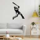 Paquesta Metal Baseball Wall Decor for Boys Room Sports Wall Art Base ball Sign Accessories for Boys Bedroom Gift for Boy (Baseball Wall Decor A)