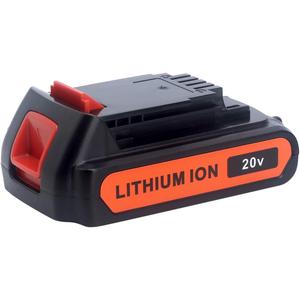 Biswaye LBXR20 20V Lithium Battery Compatible with Black & Decker 20V MAX Lithium Battery LBXR2520 LBXR2020 LBX20 LB2X4020 LB2X3020 and LCC221 LST522 LST201 LST220 LST300 20V Max Tools