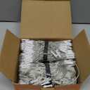 Ollny 2 Pack Curtain String Lights Warm White, 400LED 6.6x6.6ft Fairy Lights With Remote 8 Modes, Hanging Outdoor Waterproof, USB Power Wall for Bedroom Indoor Backdrop Window