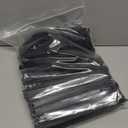 34 Set Plastic Tent Stakes, Ground Tent Pegs with Tethers & Hooks Replacement Yard Accessories for Camping Tents, Traps, Beach, Outdoor Garden and Holiday Inflatable Decorations